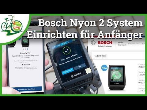 Bosch Nyon 2 (MJ21) 🚴 Navi, Portal &amp; App einrichten 🔧 Anleitung für Einsteiger 🏁